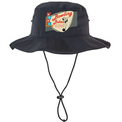 Bowling Babes Vintage Retro Matching Bowling Team Bucket Hat
