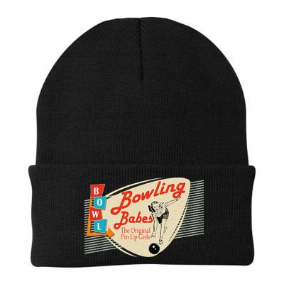 Bowling Babes Vintage Retro Matching Bowling Team Beanie