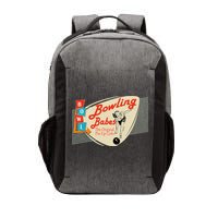 Bowling Babes Vintage Retro Matching Bowling Team Vector Backpack