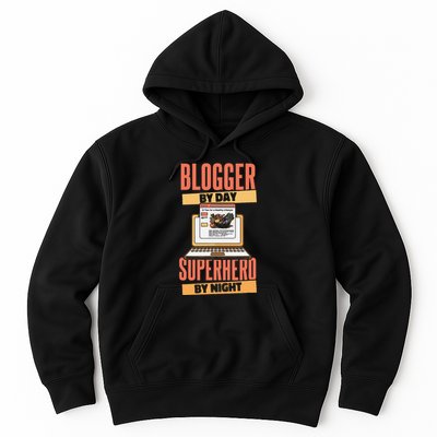 Blog Blogging Vlogging Content Creator Vlogger Blogger Hoodie