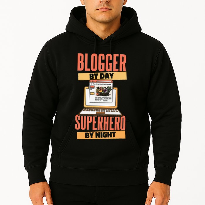 Blog Blogging Vlogging Content Creator Vlogger Blogger Hoodie