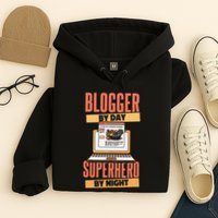 Blog Blogging Vlogging Content Creator Vlogger Blogger Hoodie