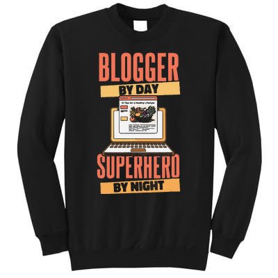 Blog Blogging Vlogging Content Creator Vlogger Blogger Sweatshirt