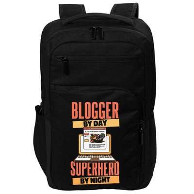 Blog Blogging Vlogging Content Creator Vlogger Blogger Impact Tech Backpack