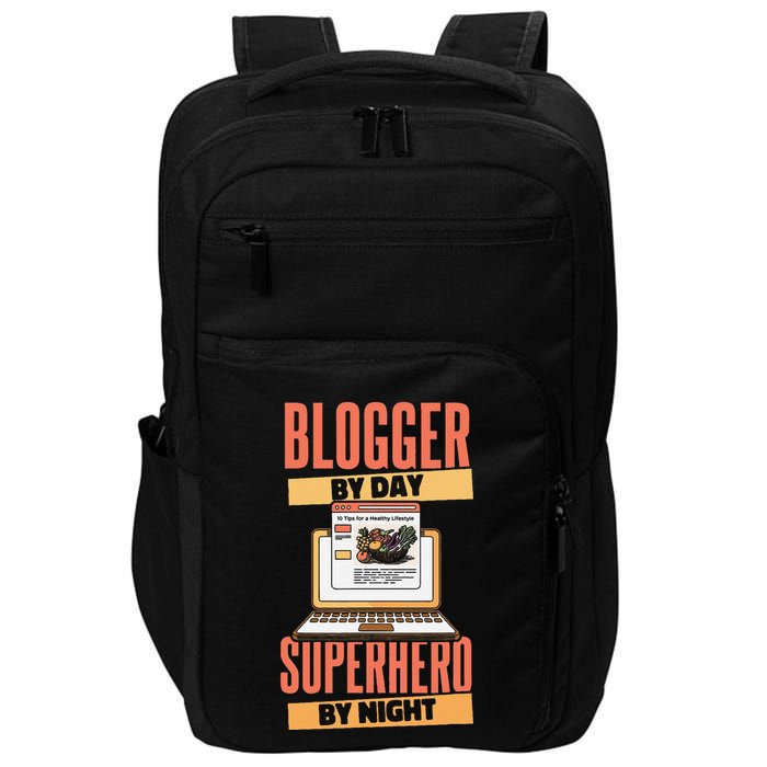 Blog Blogging Vlogging Content Creator Vlogger Blogger Impact Tech Backpack