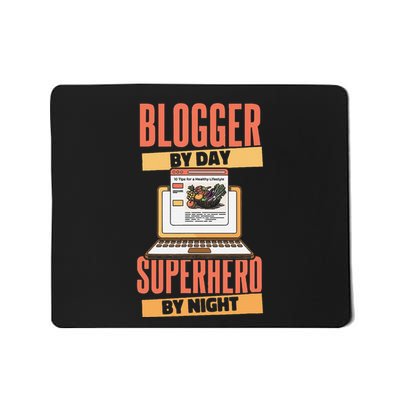 Blog Blogging Vlogging Content Creator Vlogger Blogger Mousepad