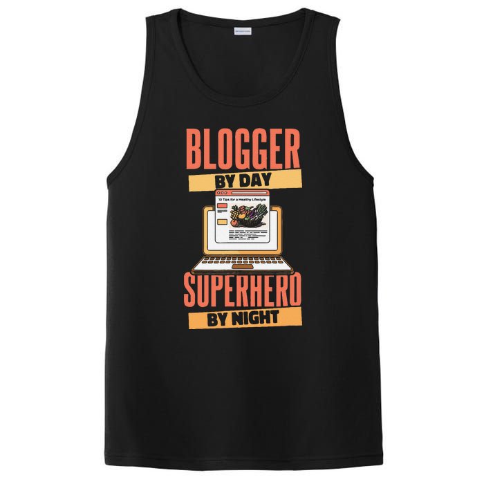 Blog Blogging Vlogging Content Creator Vlogger Blogger PosiCharge Competitor Tank