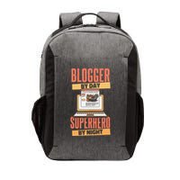 Blog Blogging Vlogging Content Creator Vlogger Blogger Vector Backpack