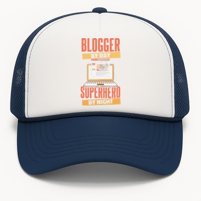 Blog Blogging Vlogging Content Creator Vlogger Blogger Trucker Hat