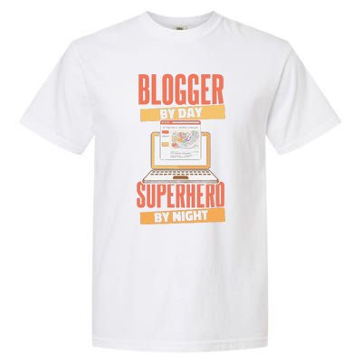 Blog Blogging Vlogging Content Creator Vlogger Blogger Garment-Dyed Heavyweight T-Shirt