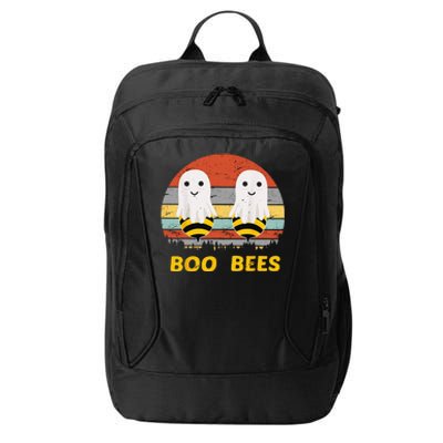 Boo Bees Vintage Halloween Vintage Boo Bees Funny City Backpack