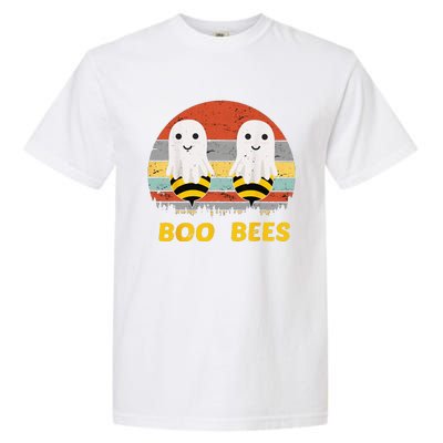 Boo Bees Vintage Halloween Vintage Boo Bees Funny Garment-Dyed Heavyweight T-Shirt