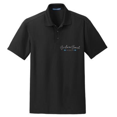 Buckroe Beach Virginia Oars Graphic Dry Zone Grid Polo