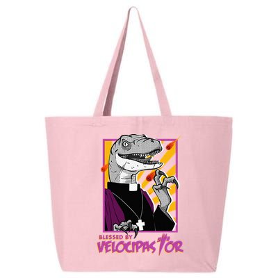 Bless By Velocipastor Cool Dinosaur Parish Priest 25L Jumbo Tote