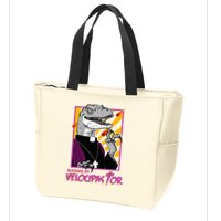 Bless By Velocipastor Cool Dinosaur Parish Priest Zip Tote Bag