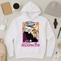 Bless By Velocipastor Cool Dinosaur Parish Priest Hoodie