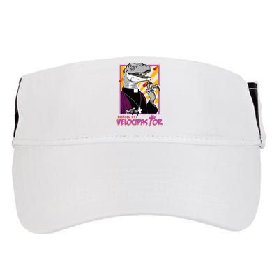 Bless By Velocipastor Cool Dinosaur Parish Priest Adult Drive Performance Visor