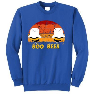 Boo Bees Vintage Halloween Vintage Boo Bees Funny Cute Gift Sweatshirt