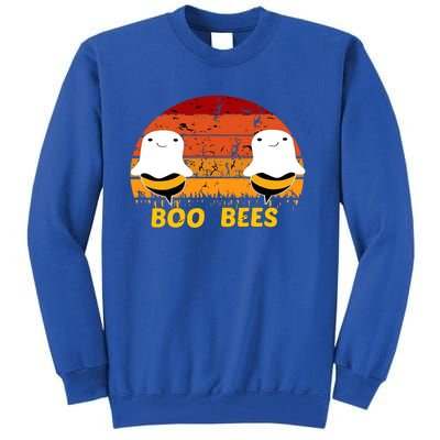 Boo Bees Vintage Halloween Vintage Boo Bees Funny Cute Gift Tall Sweatshirt