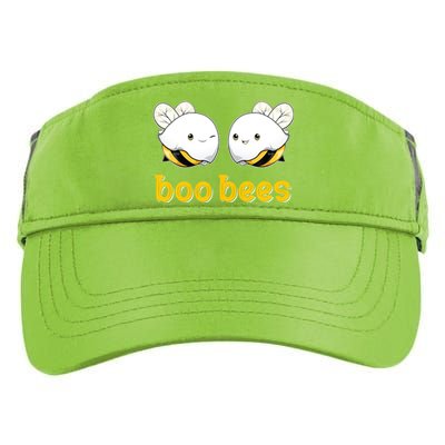 Boo Bees Vintage Ghosts Boo Beekeeper Halloween For Couples Gift Adult Drive Performance Visor