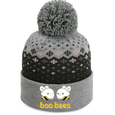 Boo Bees Vintage Ghosts Boo Beekeeper Halloween For Couples Gift The Baniff Cuffed Pom Beanie