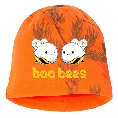 Boo Bees Vintage Ghosts Boo Beekeeper Halloween For Couples Gift Kati - Camo Knit Beanie