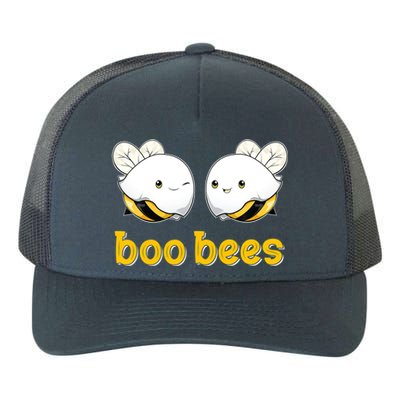 Boo Bees Vintage Ghosts Boo Beekeeper Halloween For Couples Gift Yupoong Adult 5-Panel Trucker Hat