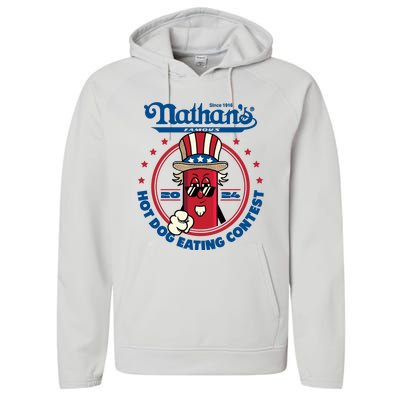 Badlands Booker Wearing 2024 Hot Dog Eating Contest Limited Performance Fleece Hoodie