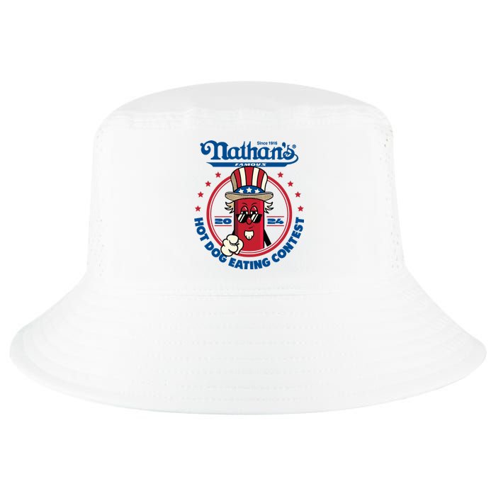 Badlands Booker Wearing 2024 Hot Dog Eating Contest Limited Cool Comfort Performance Bucket Hat