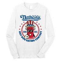 Badlands Booker Wearing 2024 Hot Dog Eating Contest Limited Long Sleeve Shirt