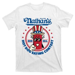 Badlands Booker Wearing 2024 Hot Dog Eating Contest Limited T-Shirt