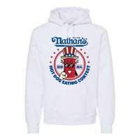 Badlands Booker Wearing 2024 Hot Dog Eating Contest Limited Premium Hoodie