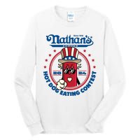 Badlands Booker Wearing 2024 Hot Dog Eating Contest Limited Tall Long Sleeve T-Shirt