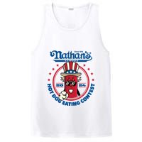 Badlands Booker Wearing 2024 Hot Dog Eating Contest Limited PosiCharge Competitor Tank