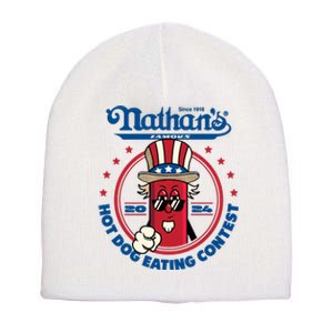 Badlands Booker Wearing 2024 Hot Dog Eating Contest Limited Short Acrylic Beanie