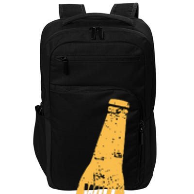 Beer Bottle Will Weld For Beer Alcohol Enthusiast Impact Tech Backpack