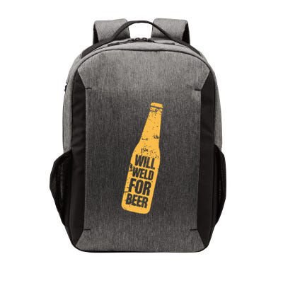 Beer Bottle Will Weld For Beer Alcohol Enthusiast Vector Backpack