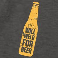 Beer Bottle Will Weld For Beer Alcohol Enthusiast Vector Backpack