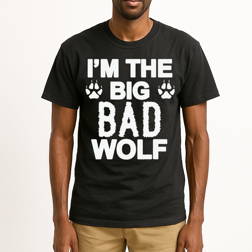 Big Bad Werewolf Wolf Lover Dog Tall T-Shirt