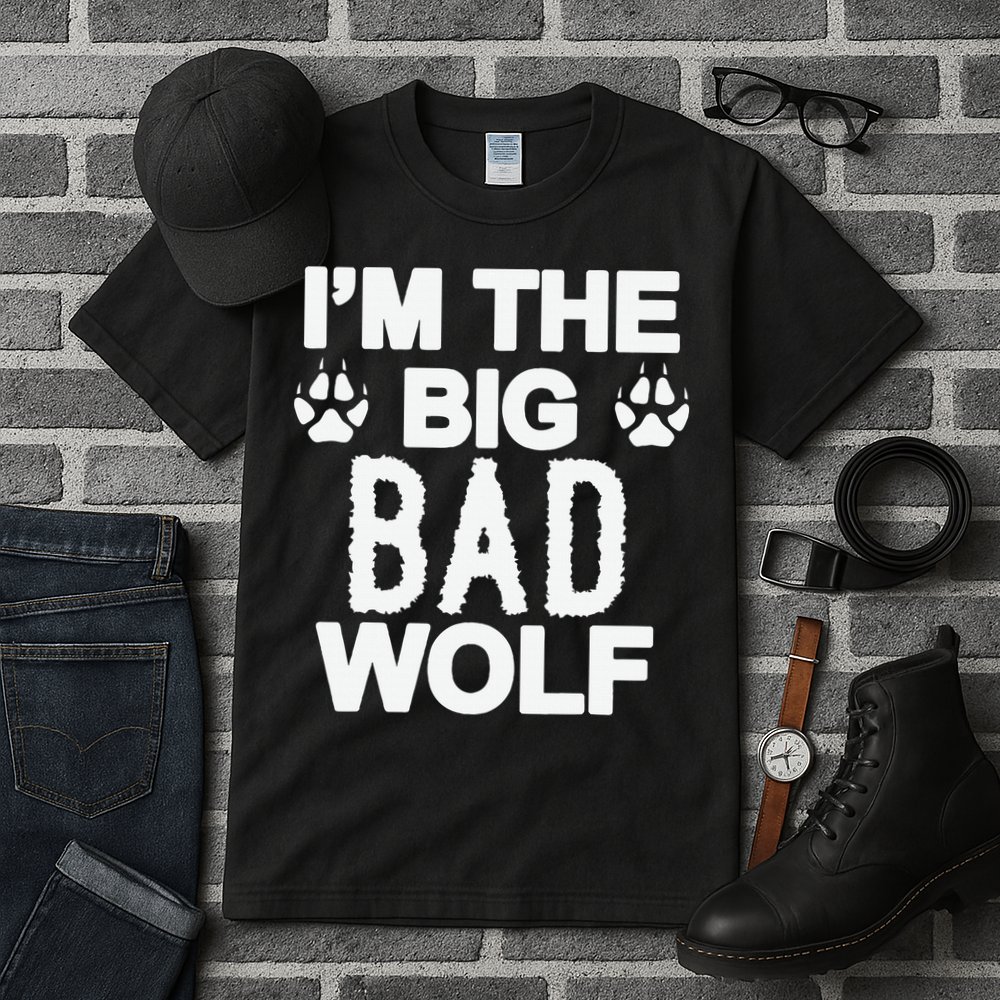 Big Bad Werewolf Wolf Lover Dog Tall T-Shirt