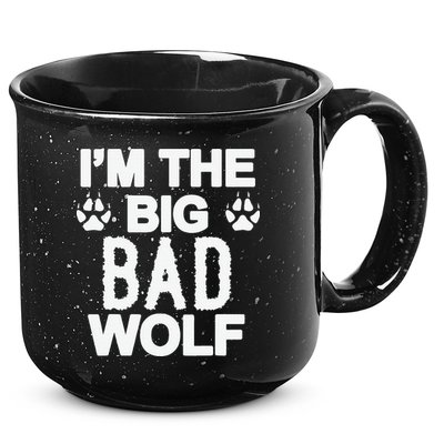 Big Bad Werewolf Wolf Lover Dog 15oz Campfire Ceramic Mug