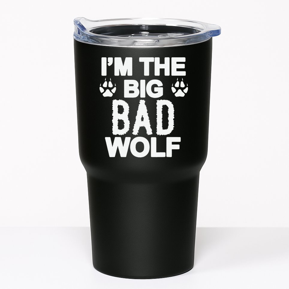 Big Bad Werewolf Wolf Lover Dog Tumbler