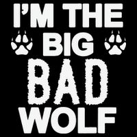 Big Bad Werewolf Wolf Lover Dog Zip Tote Bag