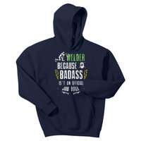 Because Badass Weld Welder Welding Kids Hoodie