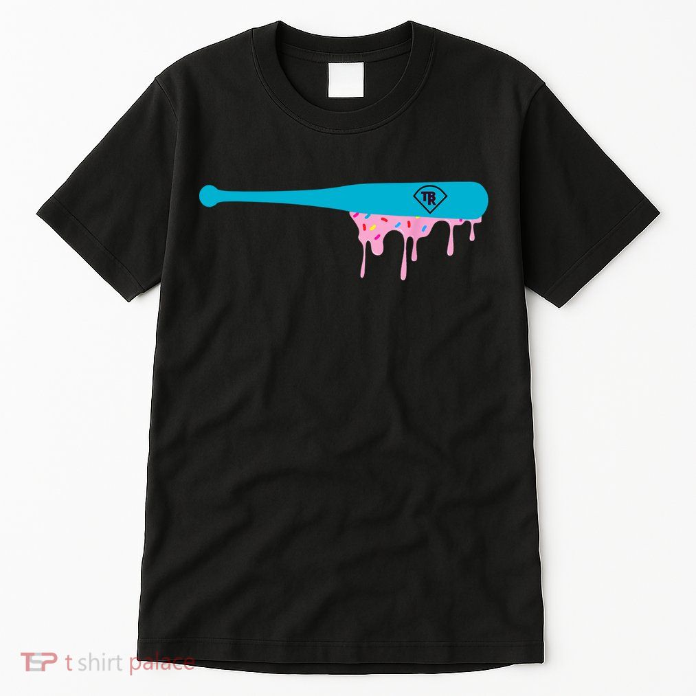Baseball Bat With Sprinkles Drip Tall T-Shirt