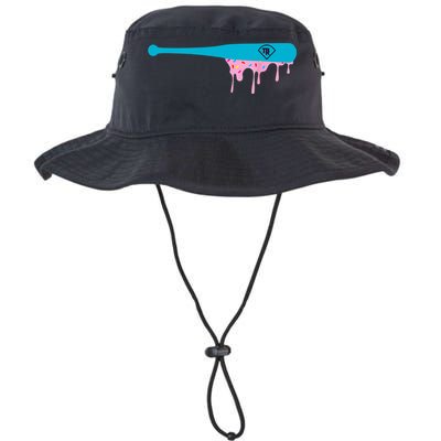 Baseball Bat With Sprinkles Drip Bucket Hat