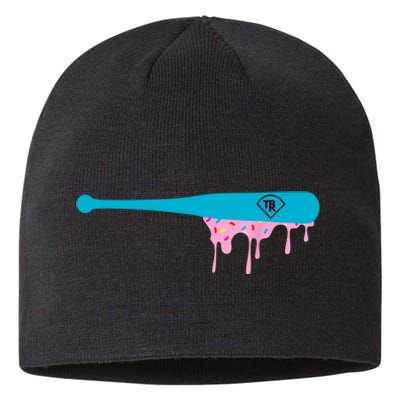 Baseball Bat With Sprinkles Drip Sustainable Beanie