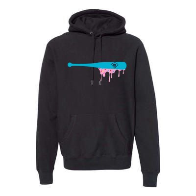 Baseball Bat With Sprinkles Drip Premium Hoodie