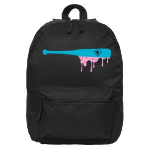 Baseball Bat With Sprinkles Drip 16 in Basic Backpack