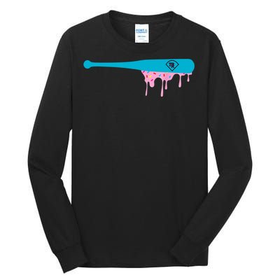 Baseball Bat With Sprinkles Drip Tall Long Sleeve T-Shirt